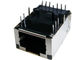 J0G-0007NL Pulse Low Profile Rj45 10/100BT With Magnetics 1x1 Tab-up 4 Cores