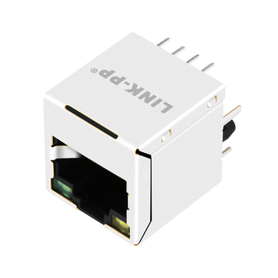 UDE RV8-ZZ-0026 संगत लिंक-पीपी 10G बेस-टी वर्टिकल Rj45 मैगजैक पीला / हरा एलईडी के साथ
