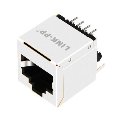 SS-90000-013 RJ45 1x1 जैक वर्टिकल ईथरनेट मॉड्यूलर कनेक्टर्स 8P8C