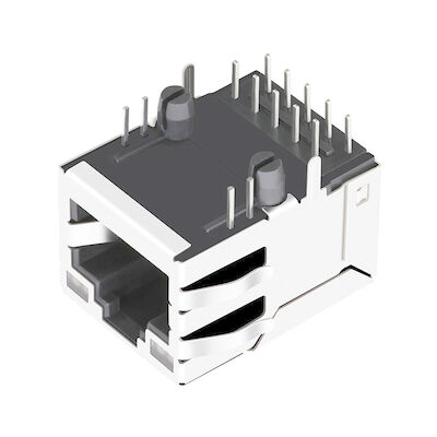 RB1-1Q6BAM1A गिगाबिट औद्योगिक RJ45 कनेक्टर LPJG16314A4NL महिला लिंग