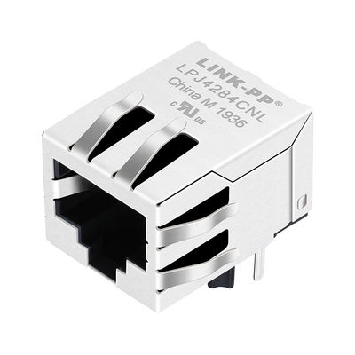 RJP-003TC1 RJ45 कनेक्टर मैग्नेटिक्स के साथ 10/100Mbps PoE MagJack