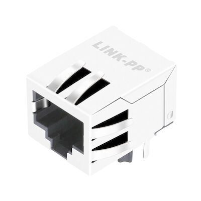 XFVOIP5U-C1-4MS 10/100 बेस-टी टैब डाउन POE RJ45 कनेक्टर LPJ4335CNL
