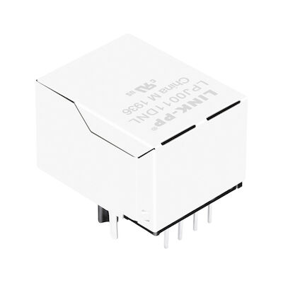 J0011D01NL CONN MAGJACK 1PORT 100 बेस- TX होल के माध्यम से कोई एल ई डी LPJ0011DNL