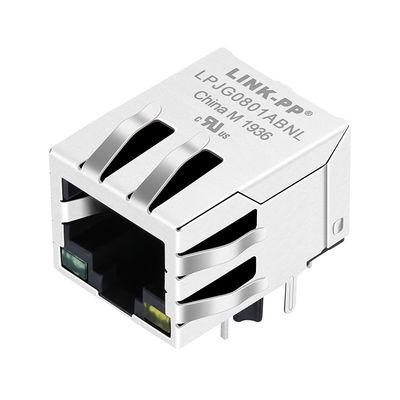 KLA1T109-43 एलएफ चुंबकीय आरजे 45 जैक, गीगाबिट स्विच के लिए ATMEGA88PV-10MUR मैच