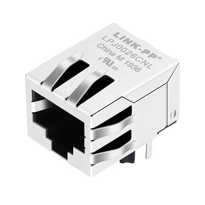 J0026D11 RJ45 नेटवर्क कनेक्टर 100 बेस-टी 8p8c टैब डाउन नेटवर्क केबल जैक