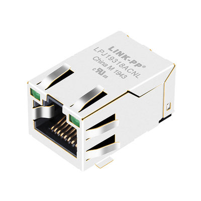J3018G21KT 10/100 बेस-टी ईथरनेट मैगजैक SMT RJ45 कनेक्टर LPJ19318ACNL