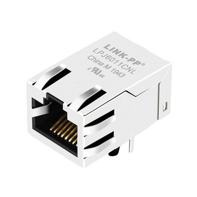 JXR1-0001NLT 100 बेस-टी सिंगल पोर्ट ईथरनेट मैग्नेटिक्स RJ45 मॉड्यूलर जैक Mod