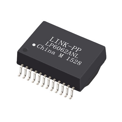 VP6014RZ HF गिगाबिट POE + लैन ईथरनेट चुंबकीय ट्रांसफॉर्मर 1CT SMD 1500Vrms ओपन हैडर
