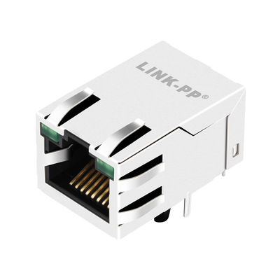 SI-50162-F टैब अप ग्रीन एलईडी 100 Bset-T 1 पोर्ट RJ45 पंजीकृत जैक LPJ1026AWNL