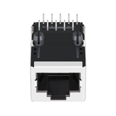46F-1451NWZ2NL रेक्टिफायर डायोड 1x1 पोर्ट POE Rj45 महिला कनेक्टर 100 बेस-टी टैब बिना एलईडी के