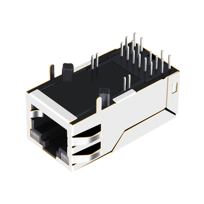 56F-1801DDD2NL 2.5G BASE-T POE + 1X1 पोर्ट RJ45 MagJack 16pin Tab UP एलईडी के साथ