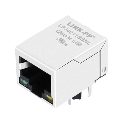 WE 7499010211A 100 बेस-टी सिंगल पोर्ट RJ45 जैक एकीकृत चुंबक के साथ